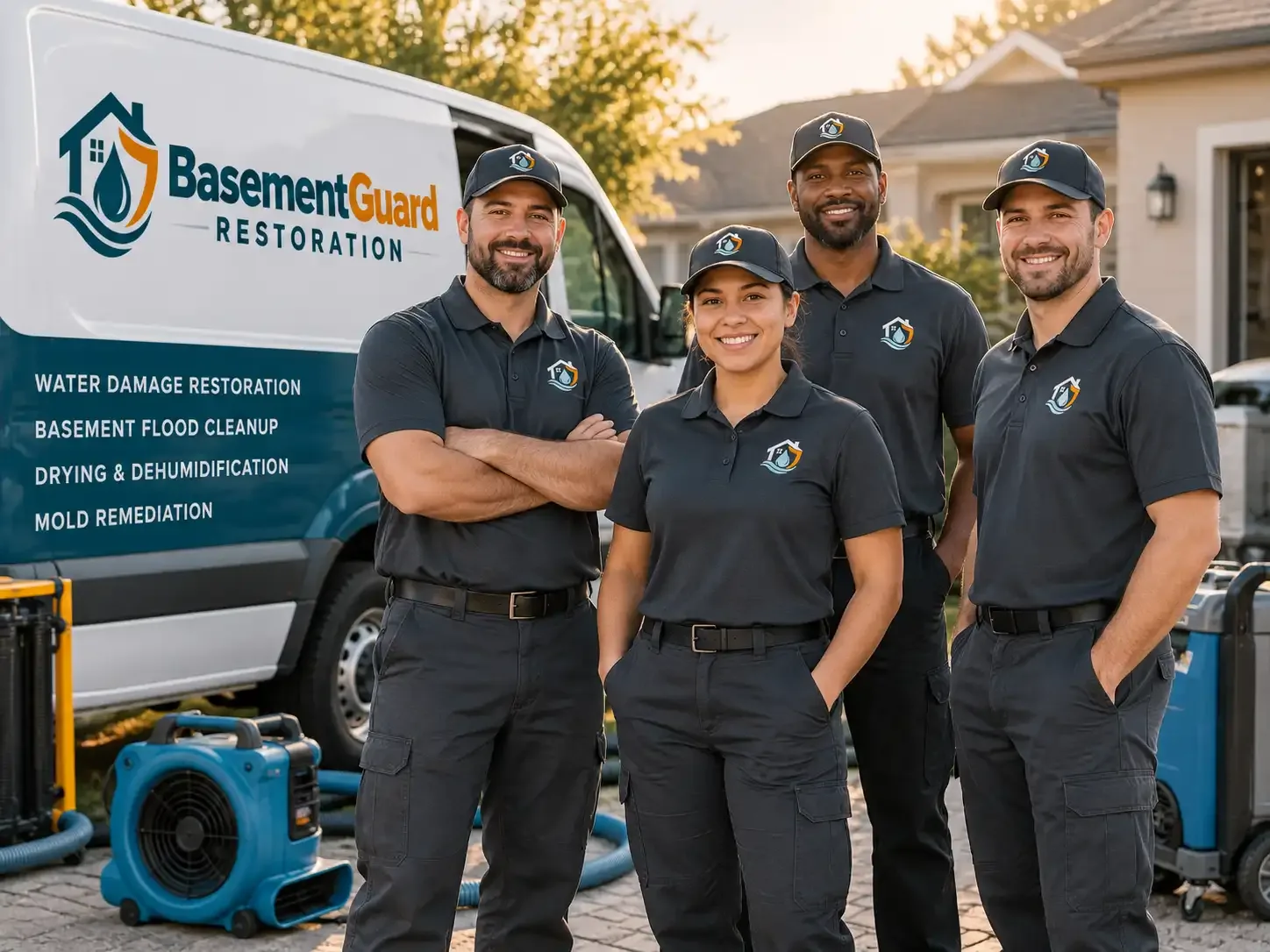 Basement Water Damage Restoration company in Mansfield, SD